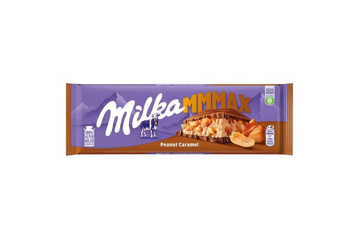 Milka Mmmax Peanut Caramel Milk Chocolate | 276 g