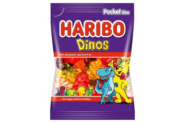 Haribo Dinos Fruit Flavoured Gums 100 g