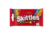 Skittles Fruits gyümölcsízű cukordrazsé ropogós cukormázban 38 g
