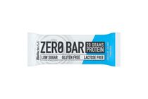 BioTechUSA Zero Bar csokoládé-kókusz ízű fehérjeszelet édesítőszerrel 50 g
