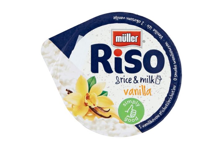 Müller Riso tejberizs desszert vanília ízű készítménnyel 200 g