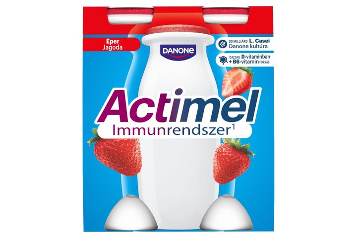 Danone Actimel eperízű zsírszegény joghurtalapú ital B6- és D-vitaminnal 4 x 100 g (400 g)