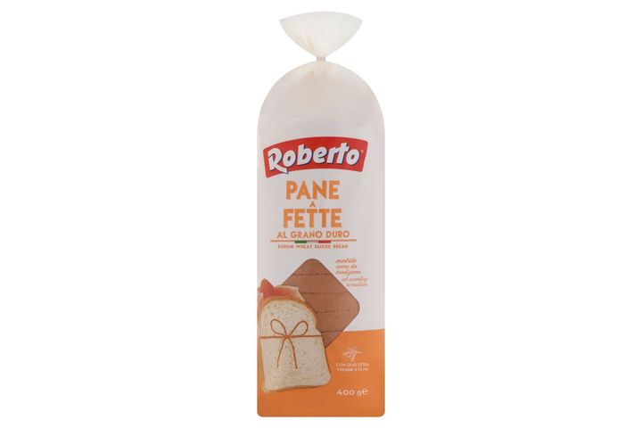 Roberto Bread with Durum Wheat Semolina and Extra Virgin Olive Oil 400 g