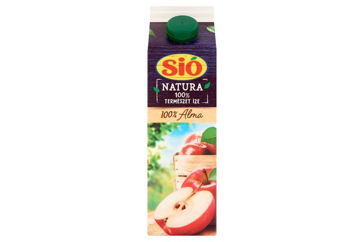 Sió Natura 100% szűrt almalé 1 l
