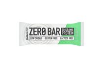 BioTechUSA Zero Bar csokoládé-mogyoró ízű fehérjeszelet édesítőszerrel 50 g