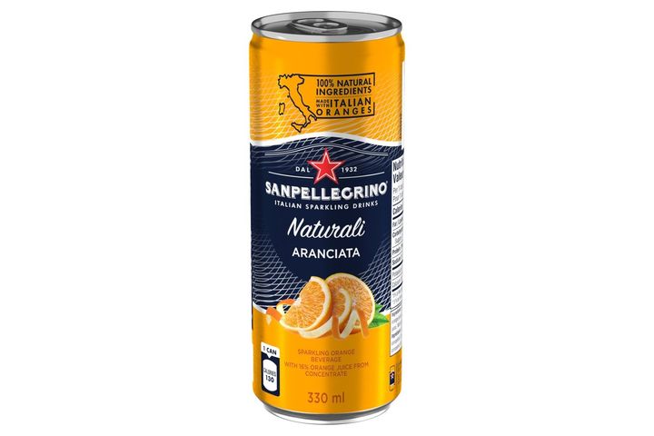 San Pellegrino Aranciata pomerančová perlivá limonáda | 330 ml