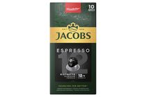 Jacobs Espresso Ristretto Ground-Roasted Coffee in Capsules 10 pcs 52 g