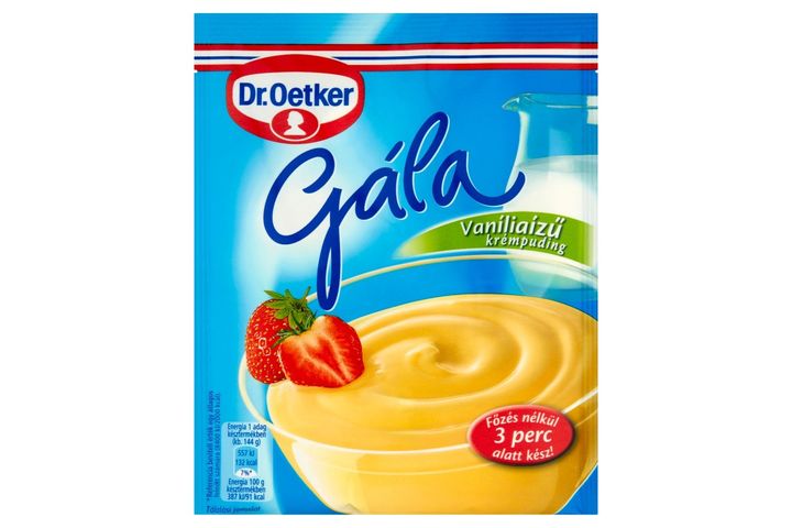 Dr. Oetker Gála vaníliaízű krémpudingpor 78 g