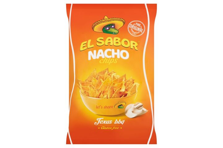 El Sabor Nacho Chips Barbeque Flavor 100 g