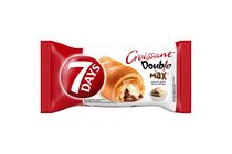7DAYS Double Max croissant kakaós töltelékkel és vaníliaízű töltelékkel 80 g