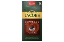 Jacobs Espresso Intenso őrölt-pörkölt kávé kapszulában 10 db 52 g