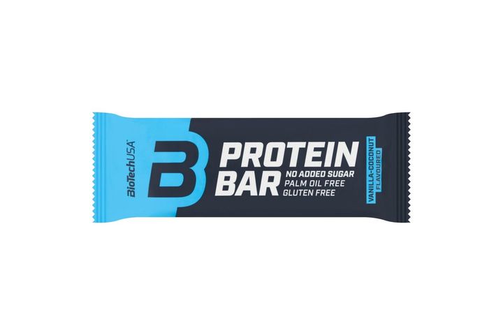 BioTechUSA vanília-kókusz ízű bevont fehérjeszelet édesítőszerekkel 70 g