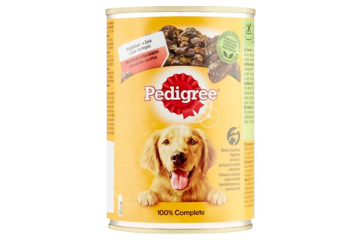 Pedigree teljes értékű nedves eledel felnőtt kutyák részére marhával aszpikban 400 g