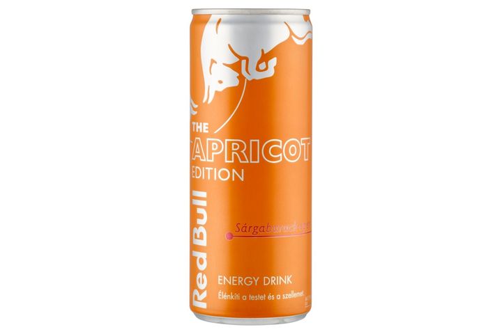 Red Bull The Apricot Edition energiaital sárgabarack-eper ízesítéssel 250 ml