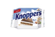 Knoppers tejes-mogyorós töltött ostya kakaós tejbevonóval félig mártva 25 g