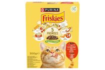 Friskies száraz macskaeledel marhával, csirkével és zöldségekkel 300 g