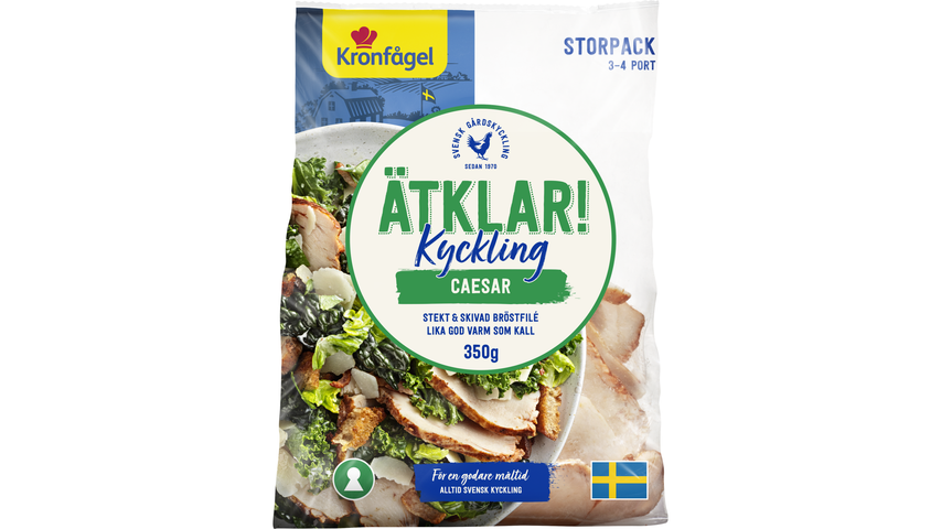 Kronfågeln Ätklar Chicken Caesar 350g