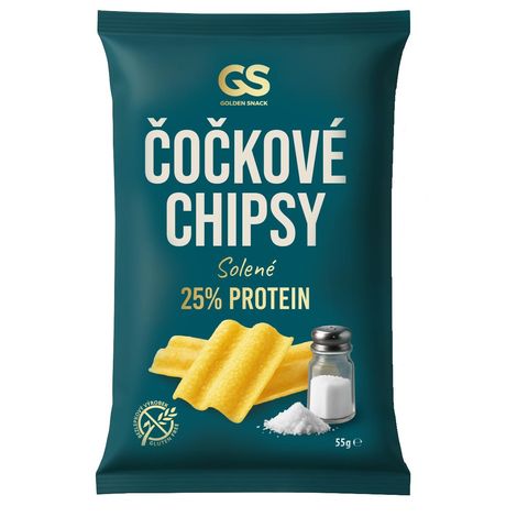 Golden Snack Protein Chips Lentil Salt | 55 g