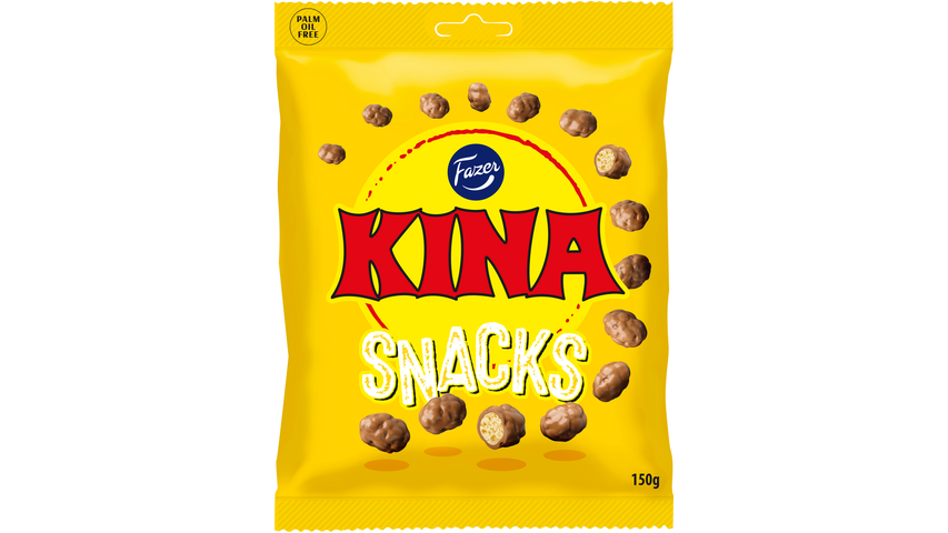 Fazer Kina Gula Snacks 150g