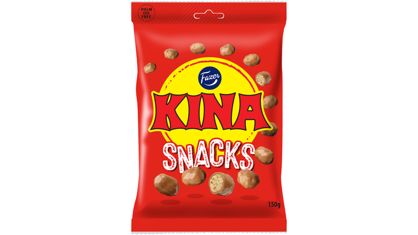 Fazer Kina Röda Snacks 150g
