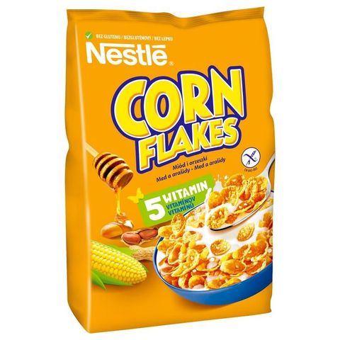 Nestlé Corn Flakes Med a Arašídy | 400 g
