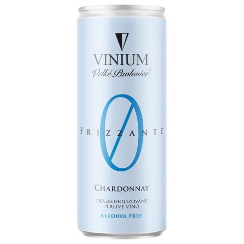 Vinium nealko Frizzante Chardonnay plech | 250 ml