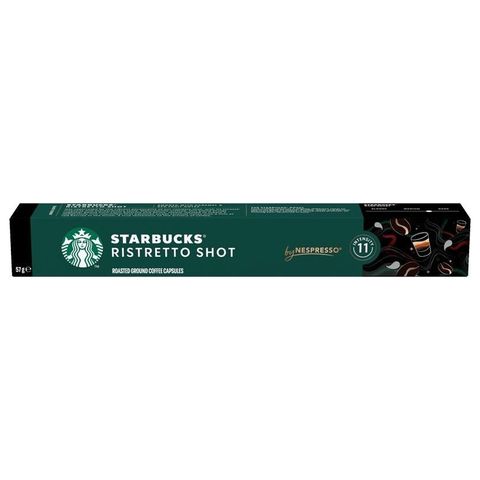 Starbucks Ristretto Shot by Nespresso Coffee Capsules | 57 g