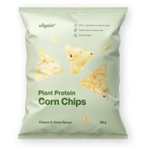 BIO Vilgain corn protein chips onion with cheese | 60 g