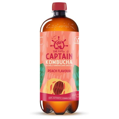 Captain Kombucha Broskev | 1 l