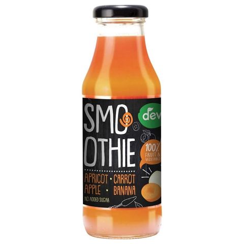 Deva Smoothie Meruňka, Mrkev, Jablko, Banán | 300 ml