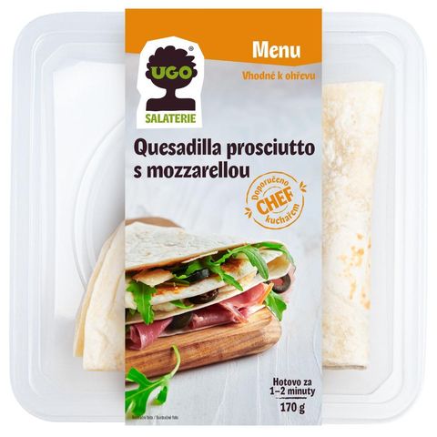 UGO Quesadilla Prosciutto mozzarella | 170 g