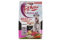 Panzi Fit Active Regular Adult Beef Complete Dry Food for Adult Dogs 4 kg