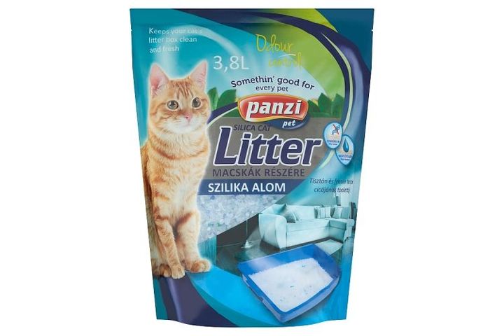 Panzi szilika alom macskák részére 3,8 l