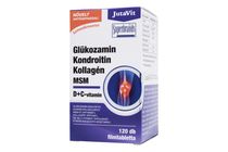 JutaVit Glükozamin Kondroitin Kollagén MSM D + C-vitamin tabletta 120 db