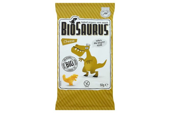 Biosaurus Bio Kukuřičný snack sýrový | 50 g