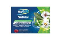 NeoTuss Natural szopogató tabletta málna ízesítéssel 16 db