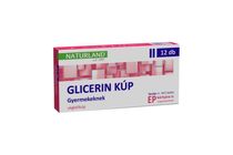 Naturland Glicerin végbélkúp gyermekeknek 12 db