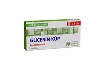 Naturland Glicerin végbélkúp felnőtteknek 12 db