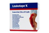 Leukotape piros kineziológiai tapasz 5 cm x 5 m