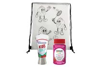 Centrum Kids gumivitamin 60 db + Sensodyne Kids 50 ml + tornazsák (0-6 év)