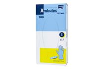 Ambulex púdermentes nitril vizsgálókesztyű lila S 100 db