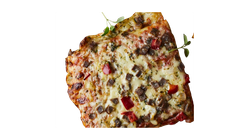 Firkantpizza Biff | 1 bit