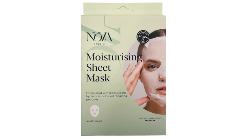 Nova Studio Sheet Mask Moisturising | 3stk