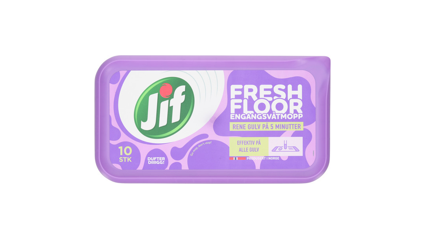 Jif Engangsvåtmopp Fresh Floor | 10stk