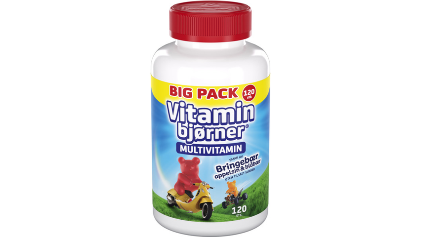Vitaminbjørner Original | 120stk