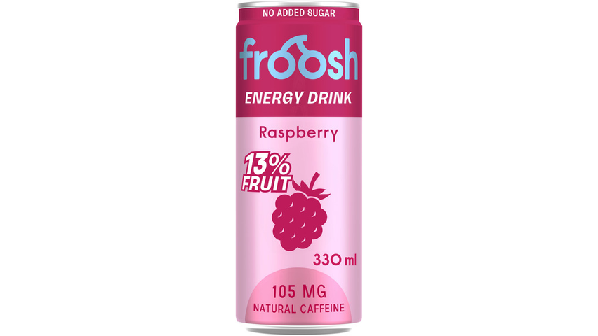 Froosh Energidrikk Bringebær | 330ml