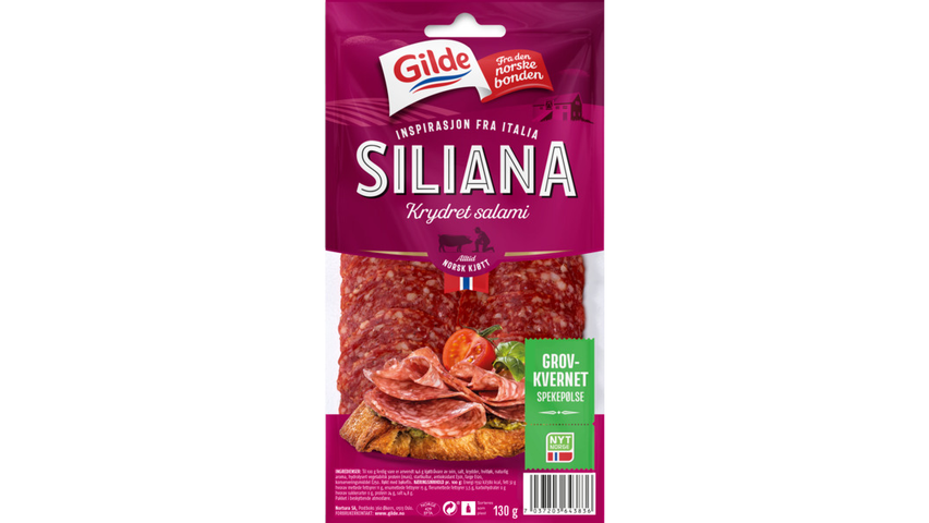 Gilde Salami Siliana Skivet | 130g