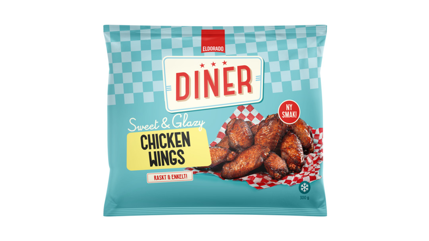 American Diner Chicken Wings Bbq Glazed | 300g
