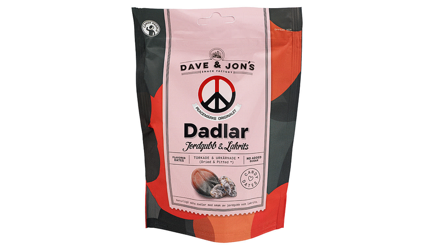 Peacemärke Lakris & Jordbær | 125g