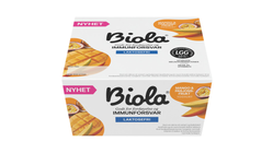 Biola Yoghurt Mango/ Pasjon 125g | 4stk
